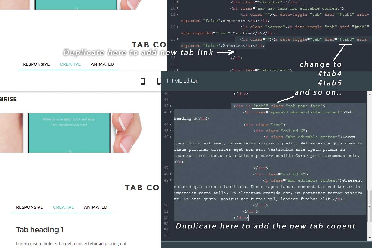 Free Bootstrap Dark Theme Template