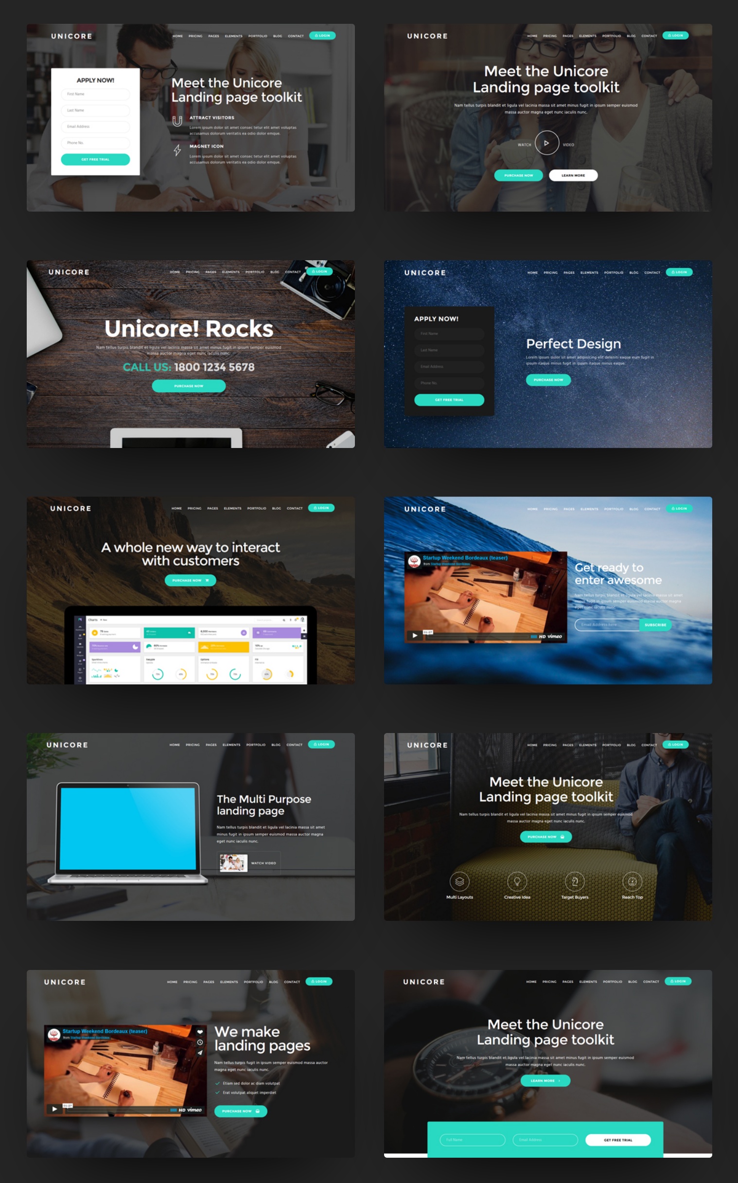 Simple Bootstrap Minimal Theme 
