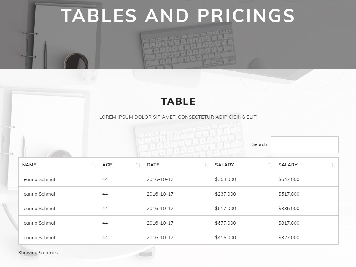 Design Template