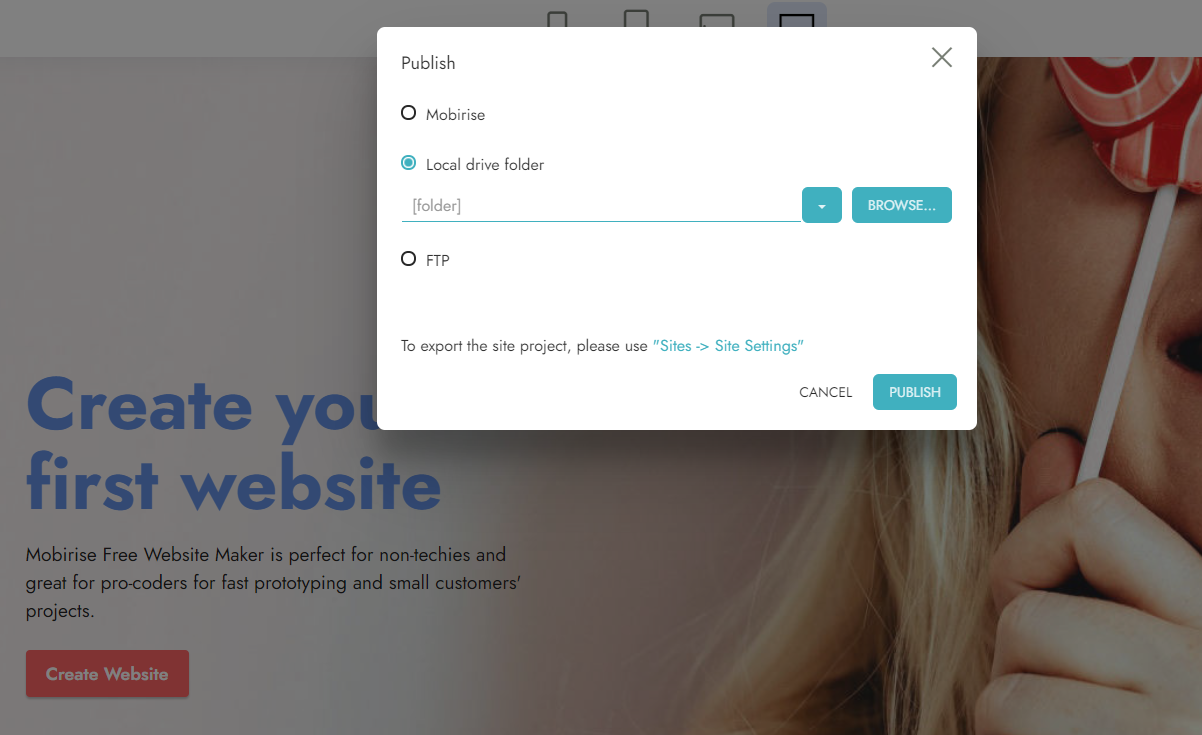 Mac Website Builder